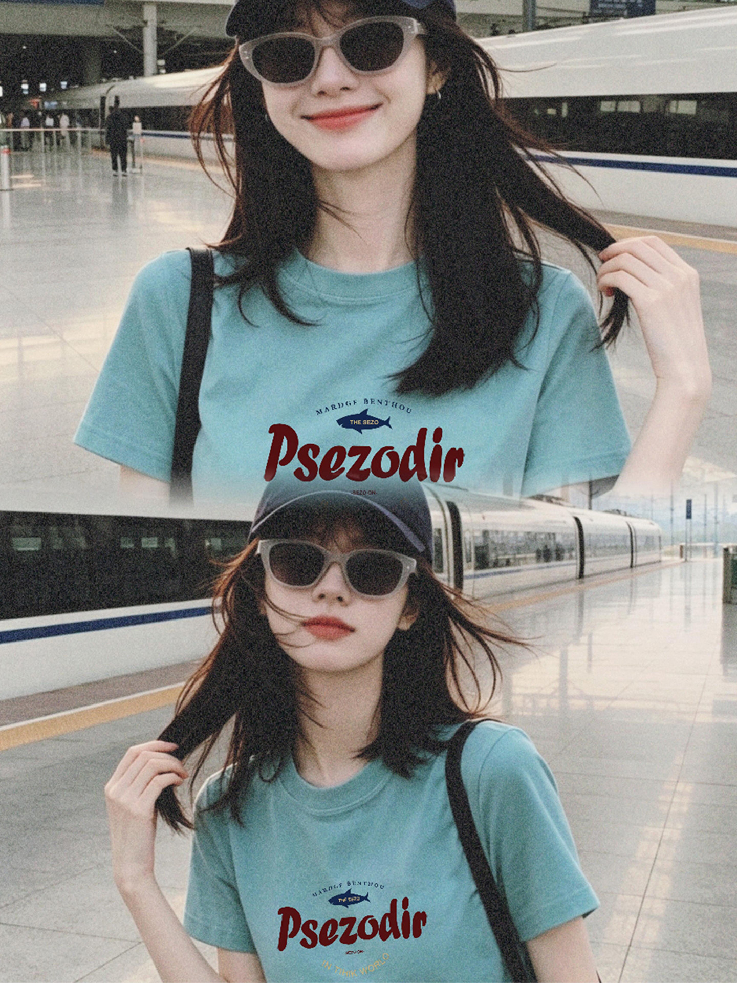 Women’s Casual Letter Print Short Sleeve T-Shirt 2026 Summer Top
